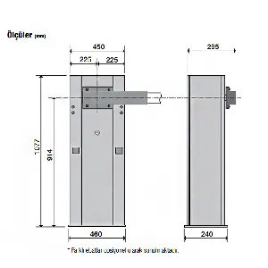 Kollu Bariyer Sistemi - Max 6 Metre